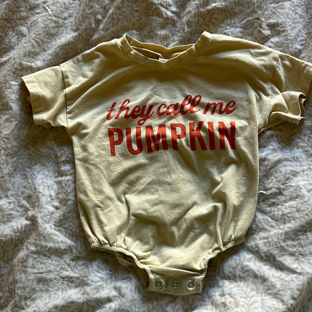 Fall onesie